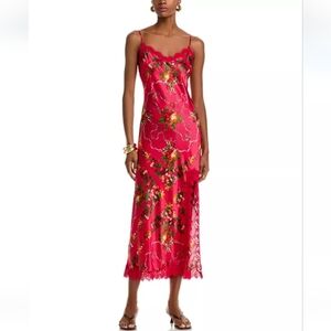 CARA CARA Granada Midi Silk Dress